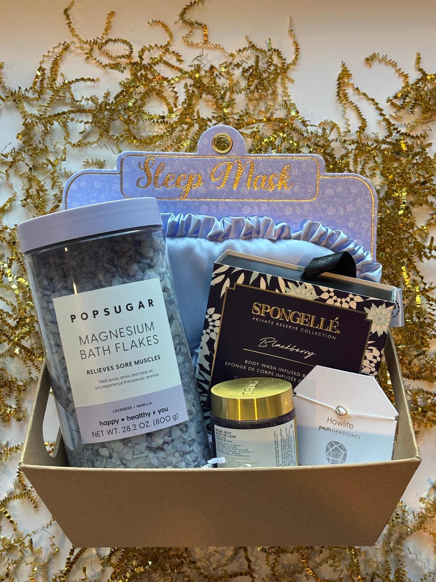 Relax and Unwind- Self-Care Gift Box for Stress Relief and Pampering