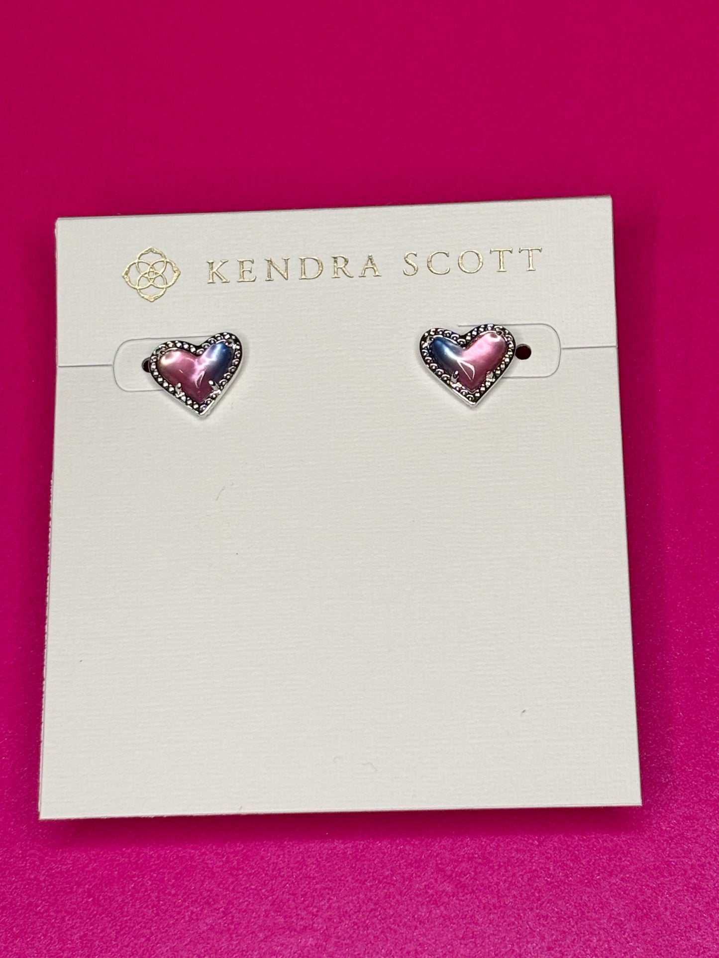 Girls “Put A Pink Bow On It”- Kendra Scott Earrings Gift Set with Sugar Scrub & Sherpa Bag