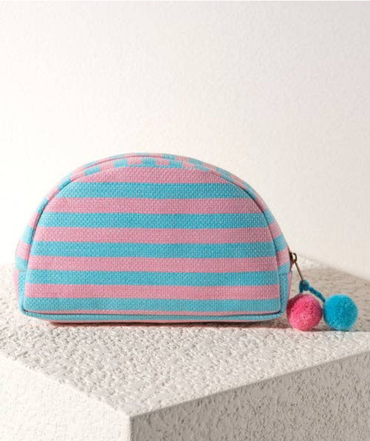 Sky's the Limit- Gift Box for Her with Gorjana Necklace, Aqua Zip Pouch & Blue Hair Clips