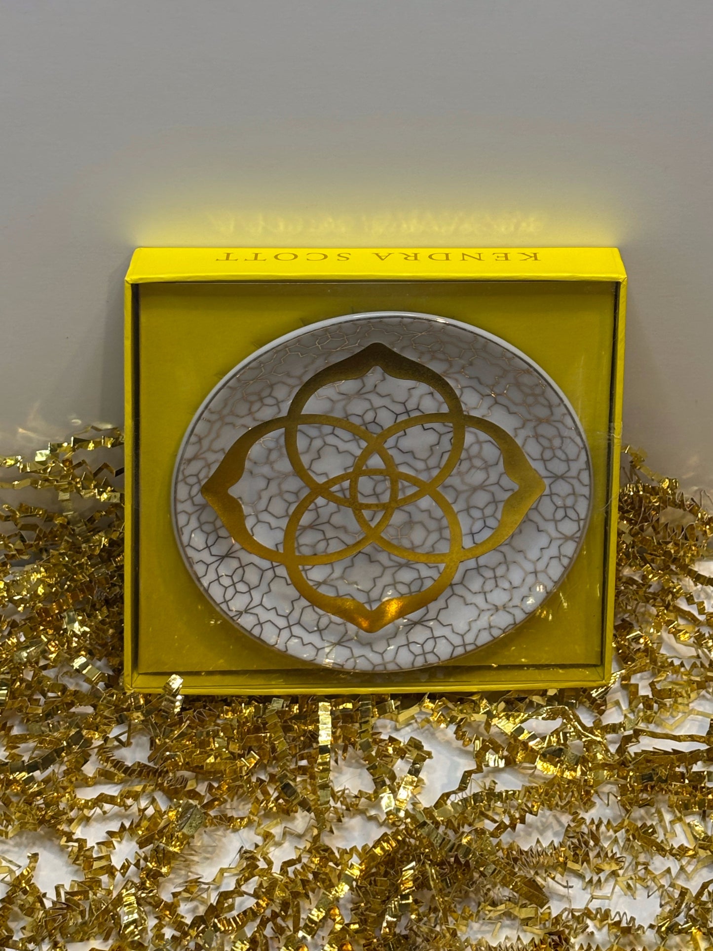 Pop the Bubbly! She Said "Yes"!- Engagement Gift Box with Kendra Scott Ring Dish, Wedding Guide & Fragrance Roller
