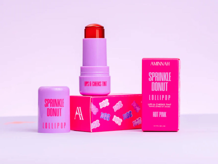 Donut Worry, Be Happy- Cozy Slippers, Dessert Fragrance, Body Buffer & Lip Tint