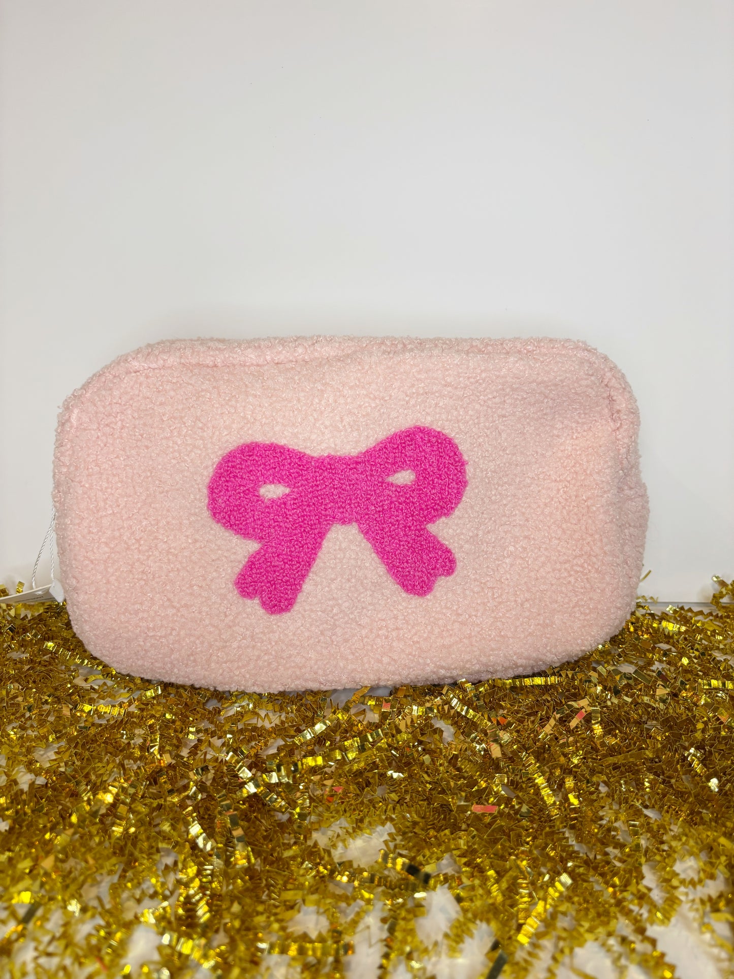 Girls “Put A Pink Bow On It”- Kendra Scott Earrings Gift Set with Sugar Scrub & Sherpa Bag