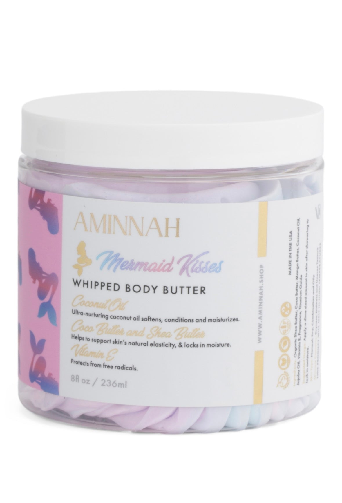 Mermaid Magic- Sparkly Gift Box for Girls with Body Butter, Earrings, Cotton Candy & More