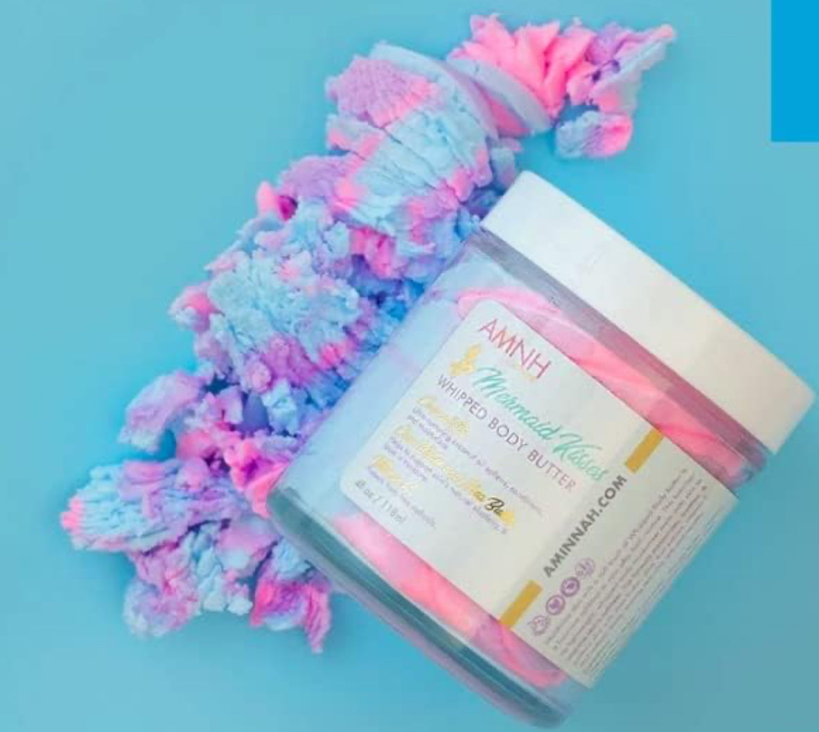Mermaid Magic- Sparkly Gift Box for Girls with Body Butter, Earrings, Cotton Candy & More