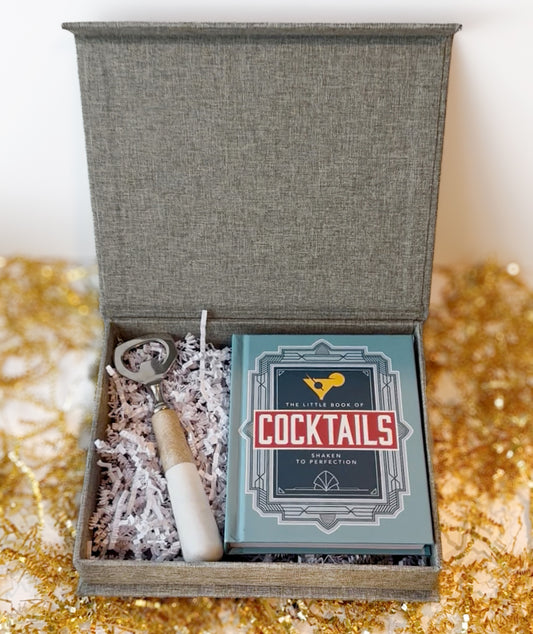 Bar Tool & Cocktail Companion Gift Set